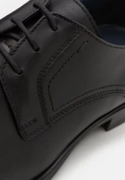 Pier One LEATHER - Schnürer - Black -Pier One 05811a4bfe5243e3bee15ff78978f3c0