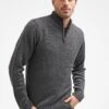 Pier One Strickpullover - Dark Grey Melange -Pier One 0a8822a0f6094dde807c1d5848720791