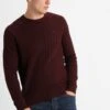Pier One Strickpullover - Mottled Bordeaux -Pier One 299f670f1ac044398a81a9d31b2f4776