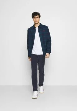 Pier One Hemd - Dark Blue/teal -Pier One 55f2ac48a5ab48c486122bf300725906