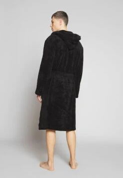 Pier One Bademantel - Black -Pier One 75a98de977234435b0a886383a91af9e