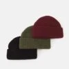 Pier One UNISEX 3 PACK - Mütze - Black/khaki/bordeaux 1 Pier One UNISEX 3 PACK - Mütze - Black/khaki/bordeaux -Pier One 87459dbe987649a8aaf826ac5710e03e