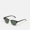 Pier One UNISEX - Sonnenbrille - Black/green -Pier One 976770d848074e878af97ad7328cddc9