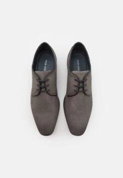 Pier One LEATHER - Schnürer - Dark Grey -Pier One d23975841af045e1be7d4881d1e30800