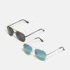 Pier One 2 PACK - Sonnenbrille - Black/blue 1 Pier One 2 PACK - Sonnenbrille - Black/blue -Pier One e0eac7f8f57c4585b786e354fd010712