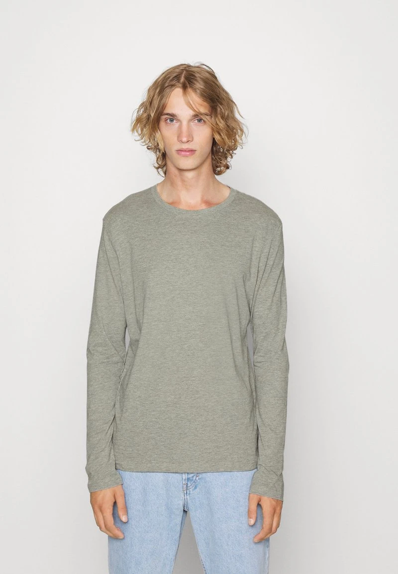 Pier One 5 PACK - Langarmshirt - Black/dark Blue/stone 4 Pier One 5 PACK - Langarmshirt - Black/dark Blue/stone – Bild 2