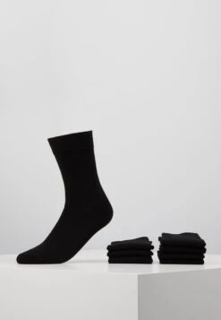 Pier One 7 PACK - Socken - Black -Pier One ffaa9b5113e74a758b1a3d42307fdff4 1